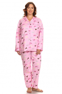 100% COTTON PAJAMAS IN PINK HORSES