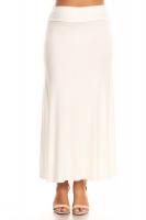 MAXI SKIRT IN IVORY