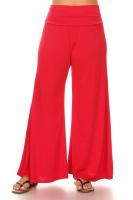 PALAZZO PANTS IN RED